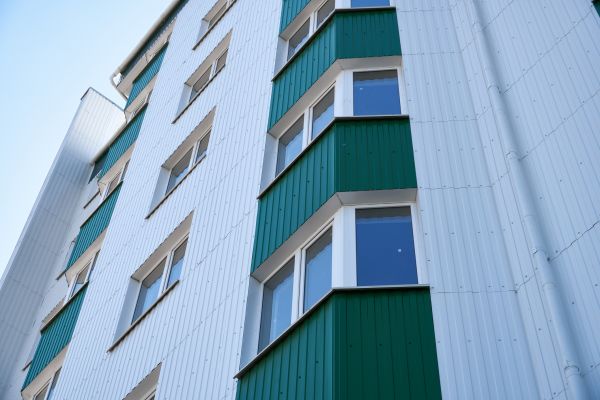 Corrugated Metal Siding Repair in Sequim